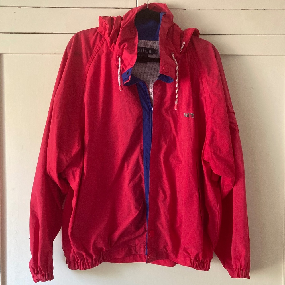 Vintage Nautica Brand Windbreaker - Mens Large